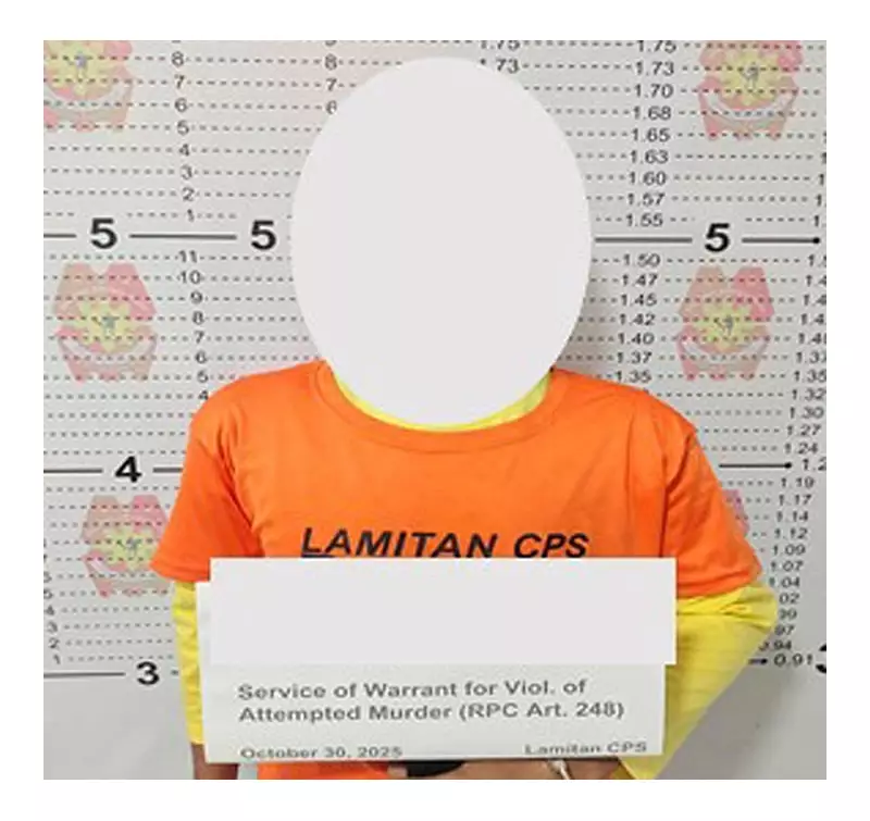Lamitan City Police Apprehend Attempted Murder Suspect in Dramatic Arrest