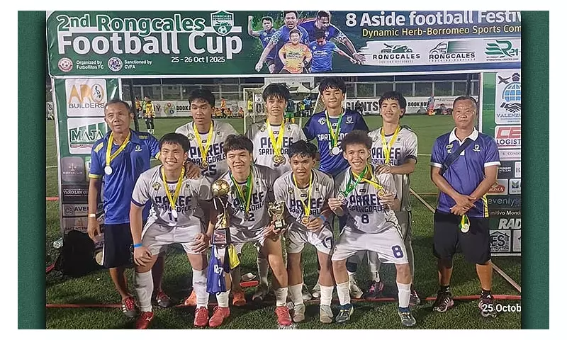 Rongcale's Futbollitos Triumph: B. Royal United Crowned Champions in Cebu Youth Football