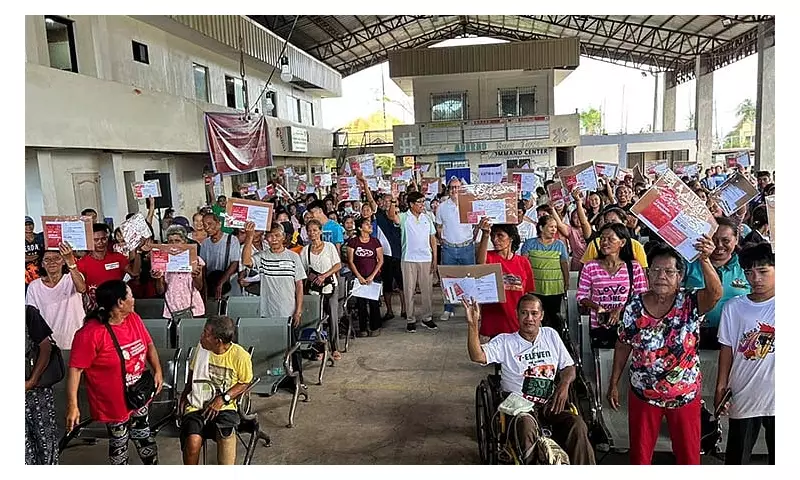 225 Families in San Remigio Receive P3.3M Earthquake Housing Aid