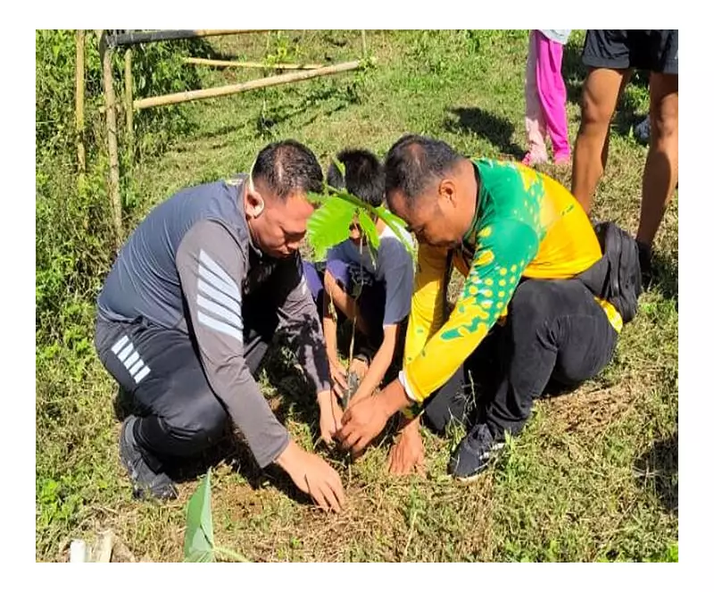 32nd Infantry Battalion Plants 150 Trees in Basilan for Green Future