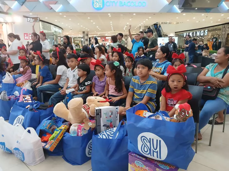 45 Bacolod Children Receive P6,000 Gift Certificates from Senate Spouses