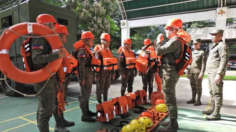 61IB Activates Disaster Response Team in Miagao as Typhoon 'Tino' Approaches