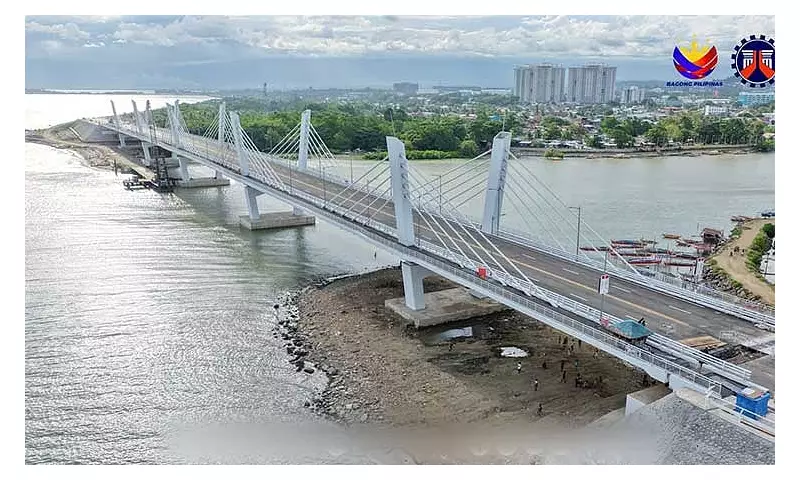 Bucana Bridge 99.2% Complete, Set to Open December 2025 in Davao