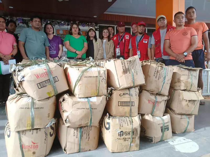 Cadiz Mayor Donates 9.6 Tons of Dried Fish to Typhoon Tino Victims