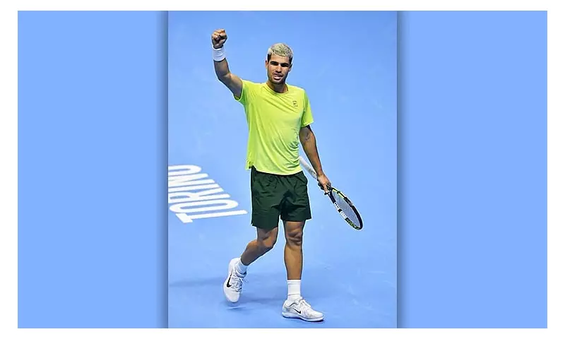 Carlos Alcaraz Clinches Year-End No. 1 Ranking at ATP Finals