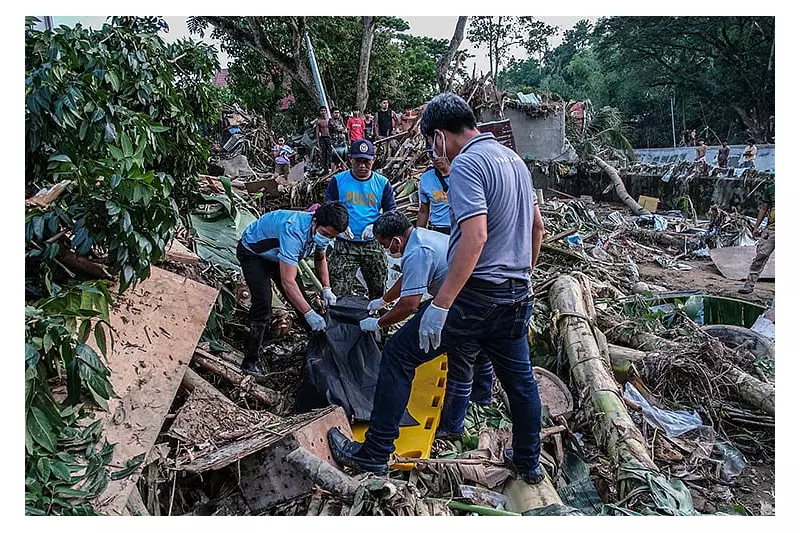 Cebu City Reels from Severe Tropical Storm Tino: 17 Lives Lost and Widespread Damage Reported