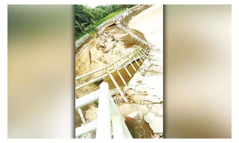 Cebu Flood Wall Collapse Highlights Water Paradox Amid Climate Crisis