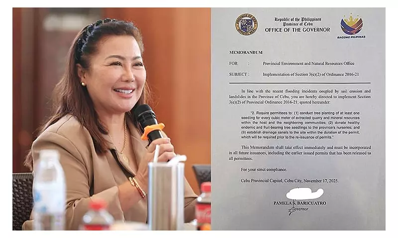 Cebu Governor Enforces Strict Environmental Rules for Miners