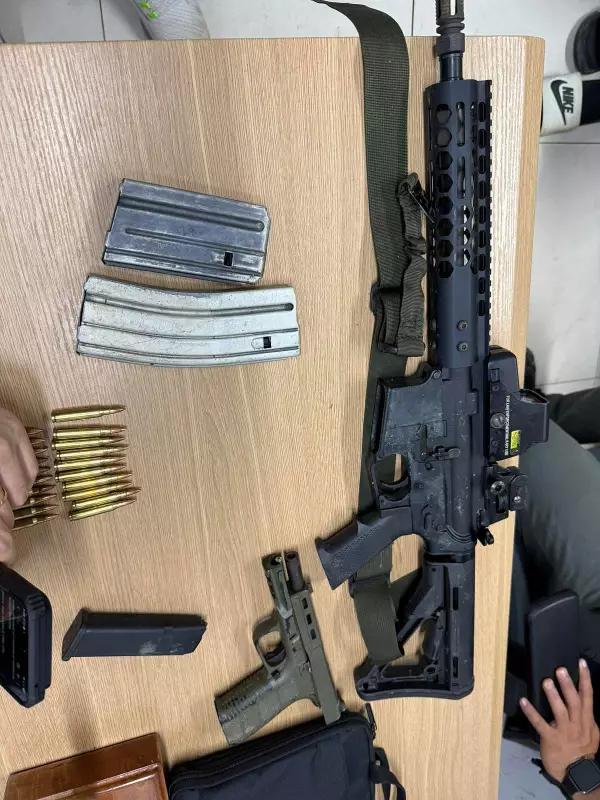 Cebu Police Seize High-Powered Firearms in Barili Raid: Two Suspects Apprehended