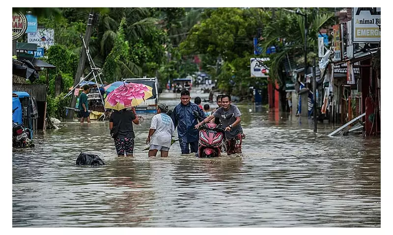 Cebu Records 200mm Rain from Tropical Depression Verbena