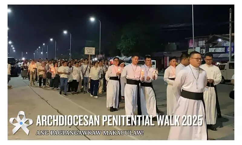 Davao Catholics March Against Corruption: Thousands Join Penitential Walk