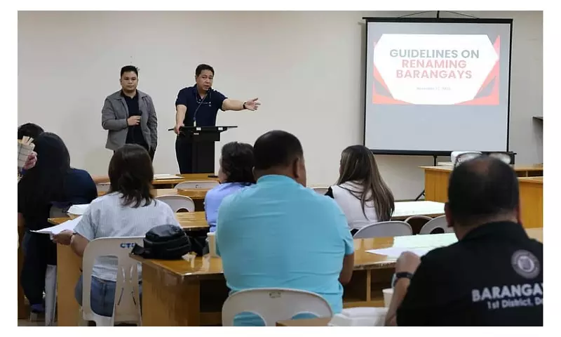 Davao City Moves to Rename 40 Numbered Barangays in First District