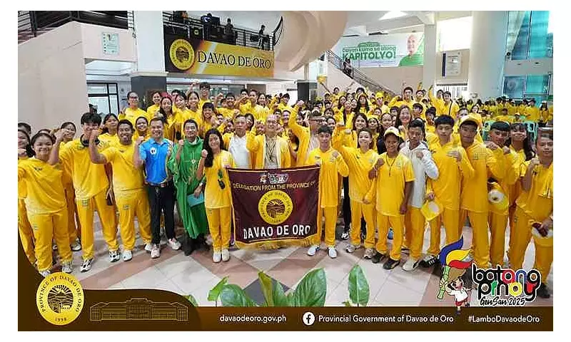 Davao de Oro's Young Athletes Shine at Batang Pinoy, Express Gratitude for Provincial Support