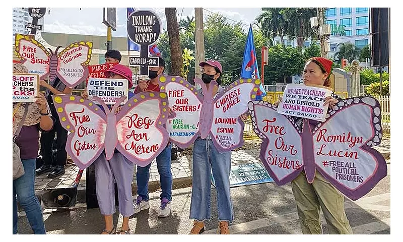 Davao Women Protest P118.5B Flood Control Corruption on IDEVAW