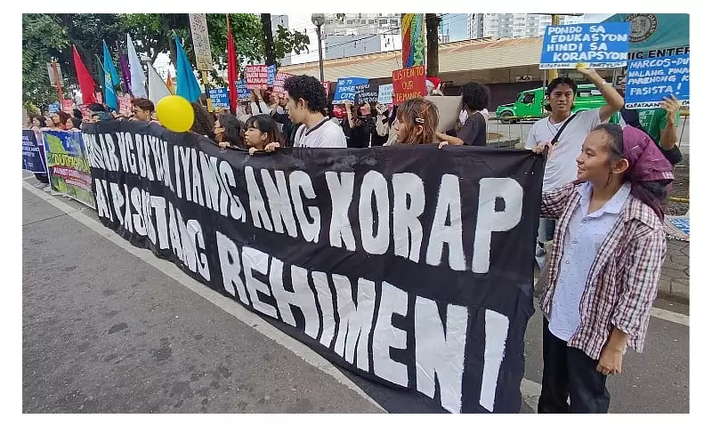 Davao Youth Rally Against Corruption on International Students' Day