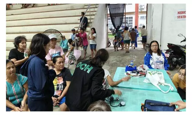 DOH Provides 24/7 Medical Aid to 9,500 Families After Typhoon Uwan