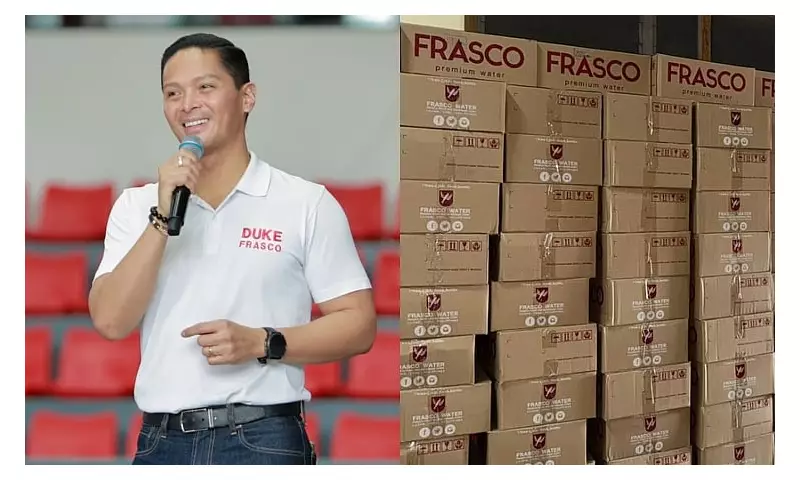 Duke Frasco Defends Branded Relief Goods: Not 'Epal' But Personal Funds