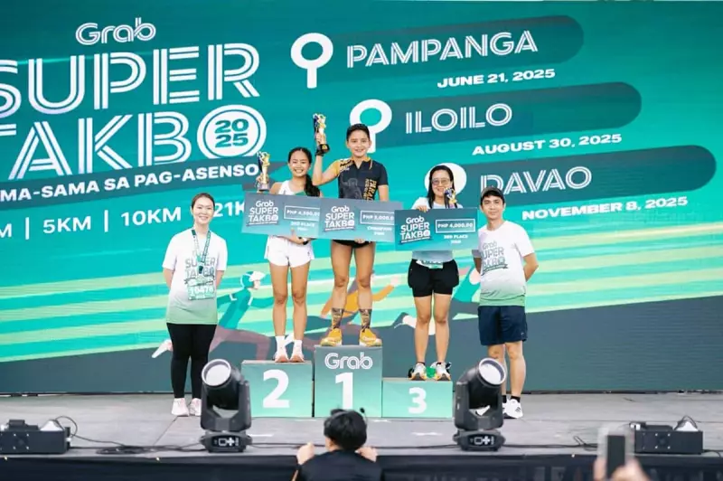 Grab Concludes SuperTakbo Run in Davao with 20,000 Runners Nationwide