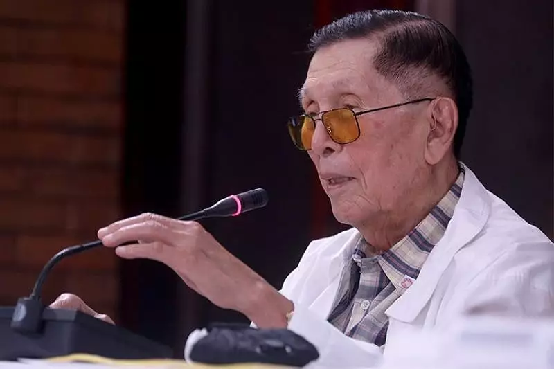 Juan Ponce Enrile, 101, in Critical Condition with Pneumonia