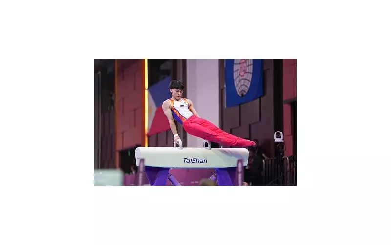 Karl Eldrew Yulo Finishes 8th in Gymnastics Junior World Championships