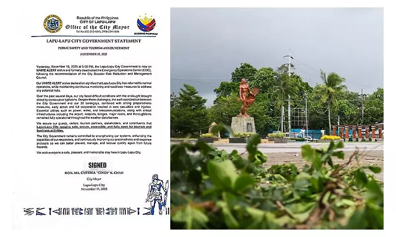 Lapu-Lapu City Fully Operational After Typhoons Tino and Uwan