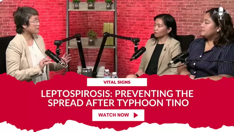 Leptospirosis Prevention: Essential Steps After Typhoon Tino
