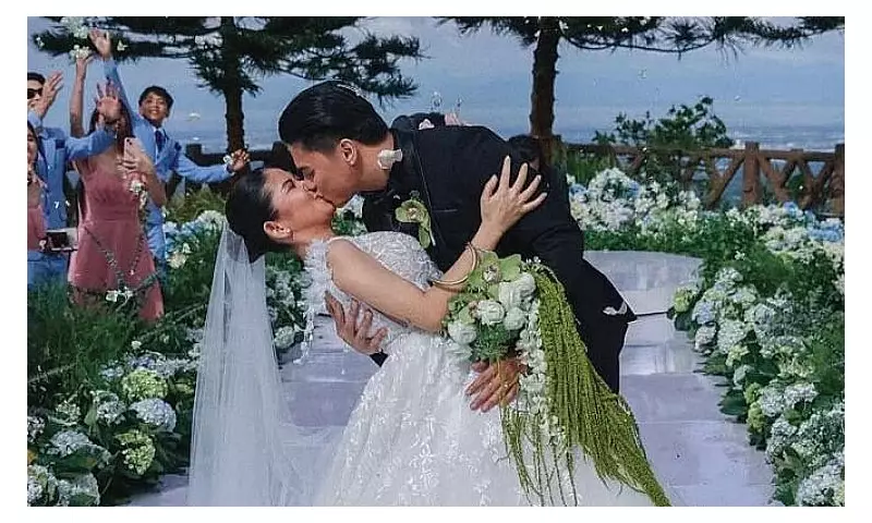 Loisa Andalio & Ronnie Alonte Share Joy After Tagaytay Wedding