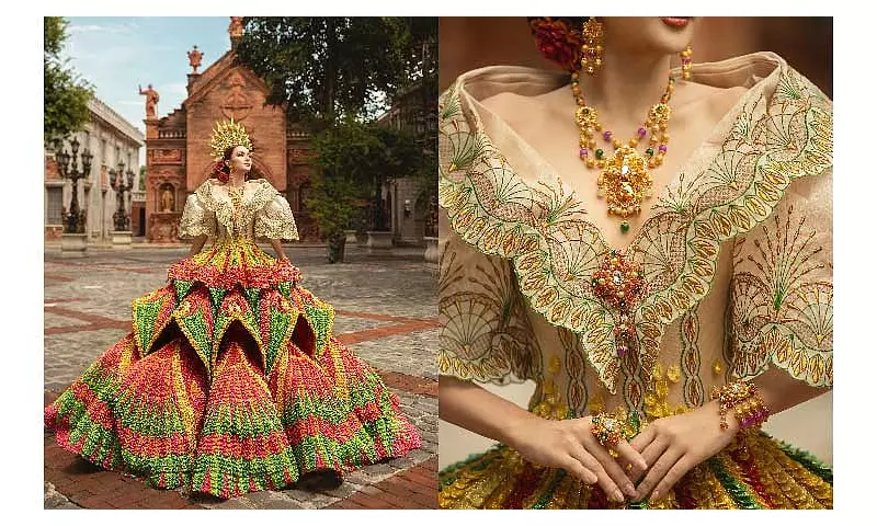 Ma. Ahtisa Manalo's Fiesta National Costume Stuns at Miss Universe 2025