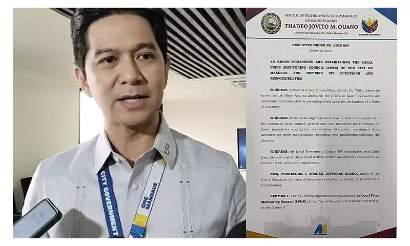 Mandaue City Launches Price Monitoring Council to Combat Inflation and Protect Consumers
