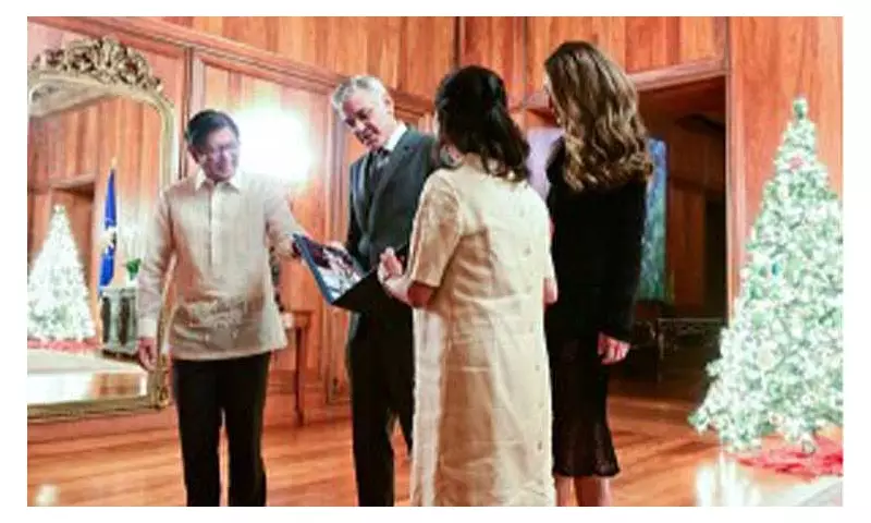 Marcos Meets Clooneys to Champion Press Freedom & Ethical AI