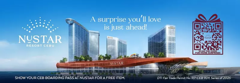NUSTAR Cebu & Cebu Pacific Offer Holiday Travel Perks 2025