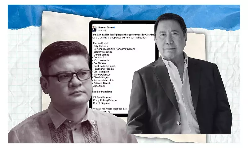 Paolo Duterte Slams Ramon Tulfo Over Destabilization Plot Claims