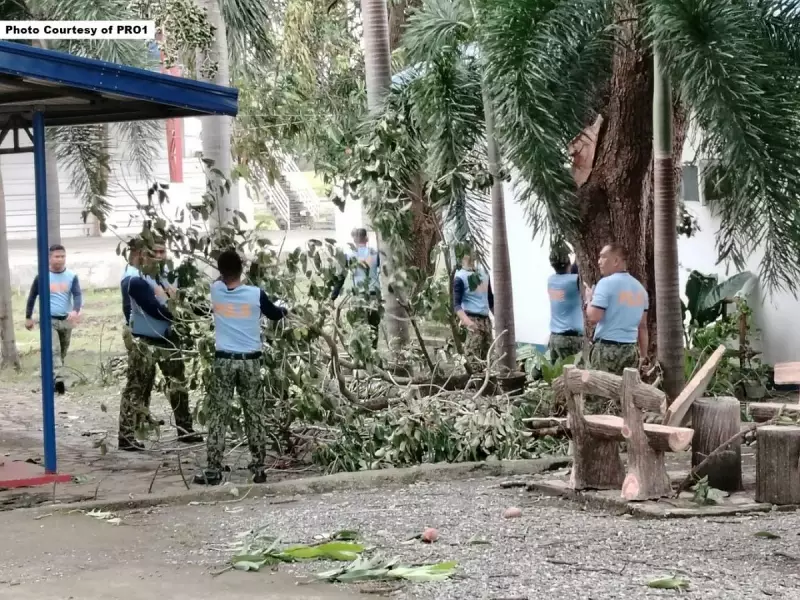 PNP Deploys 21,682 Personnel for Typhoon Uwan Relief Operations