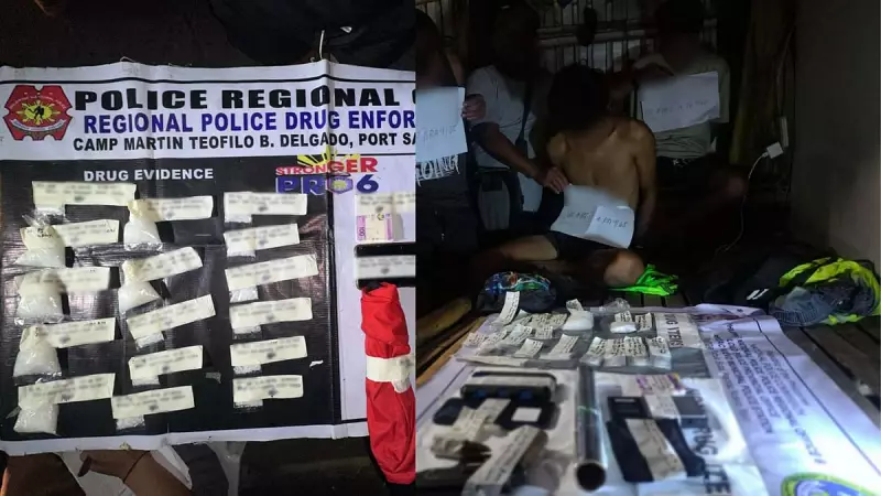 Police Nab 5, Seize Over Half Kilo of Shabu in Iloilo Stings