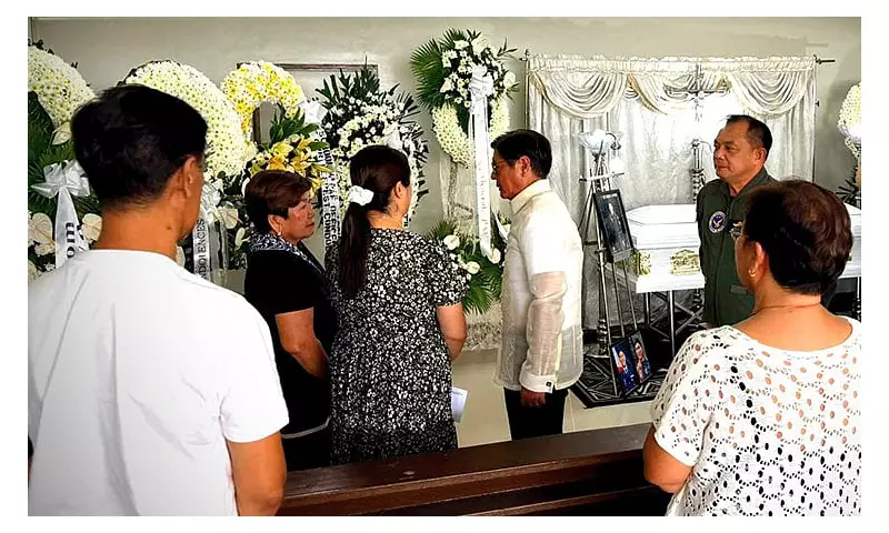 President Marcos Honors 6 Fallen PAF Heroes in Agusan del Sur Crash