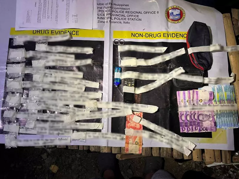 PRO 6 Arrests 10 Drug Suspects, Seizes 221g Shabu in Iloilo Operation