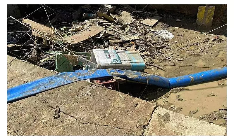 Sabotaged Water Hose Halts Post-Typhoon Relief in Talisay's Biasong