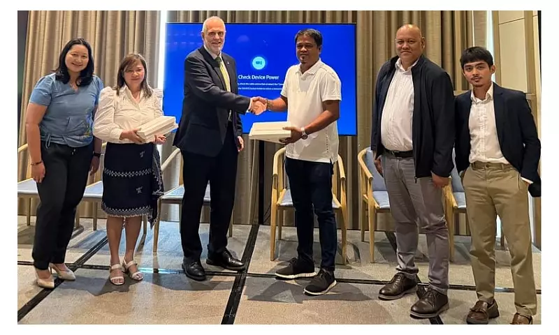 Samal Island Embraces Digital Revolution in Waste Management with New TrashTrack Tablets