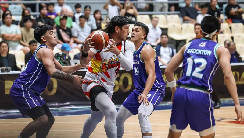 San Miguel Stuns Converge in PBA Upset: FiberXers' Winning Streak Snapped