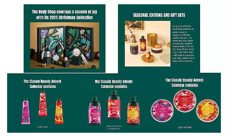 The Body Shop Philippines Wraps Christmas 2025 in Love with New Scents