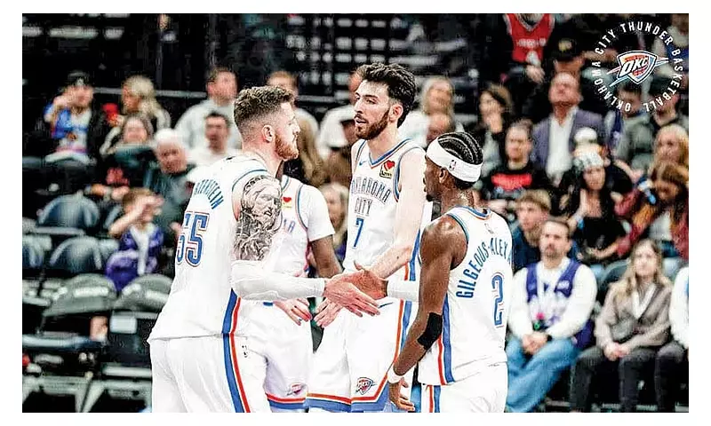 Thunder Dominates Jazz 144-112, Extends Streak to 16-1 Record