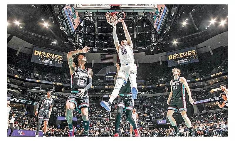 Thunder Overcome 19-Point Deficit, Defeat Grizzlies 114-110