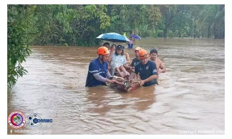 Tropical Depression Verbena Displaces 6,000 in Caraga Region