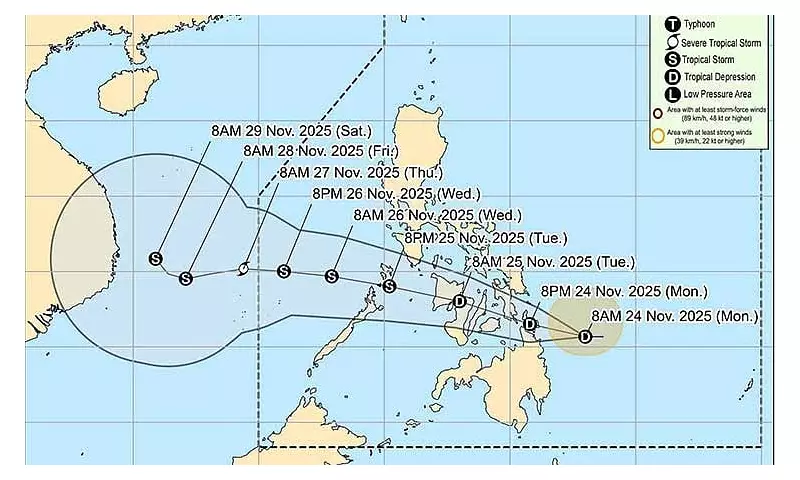 Tropical Depression Verbena Hits Mindanao, Triggers Signal No. 1