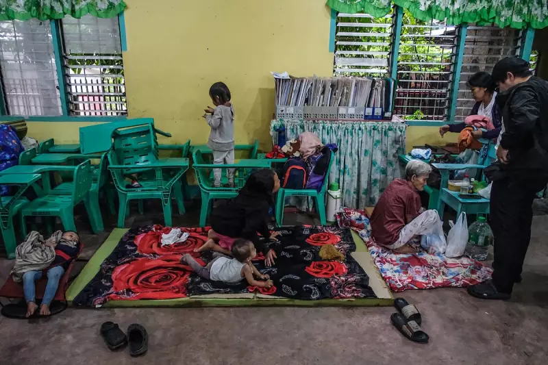Typhoon Tino Ravages Cebu: Over 1,300 Families Forced to Evacuate as Storm Intensifies