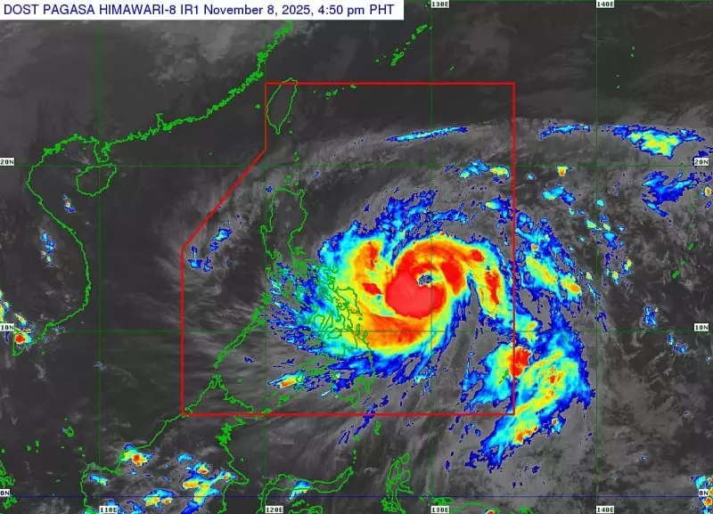 Typhoon Uwan Rapidly Intensifies, Threatens Luzon with Storm Surges