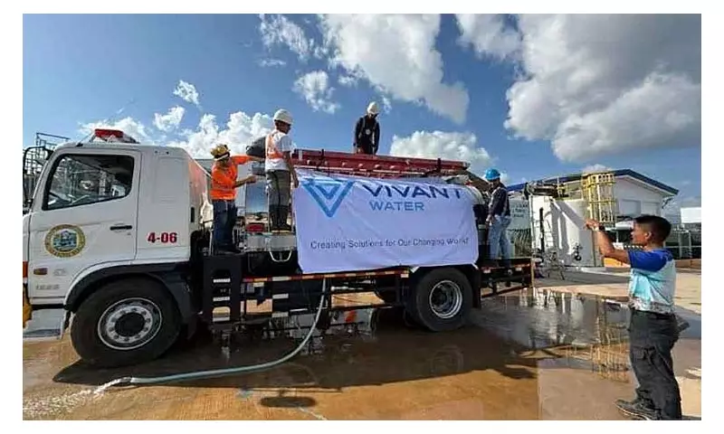 Vivant Deploys Water Tankers to Aid Cebu After Typhoon Tino Damage