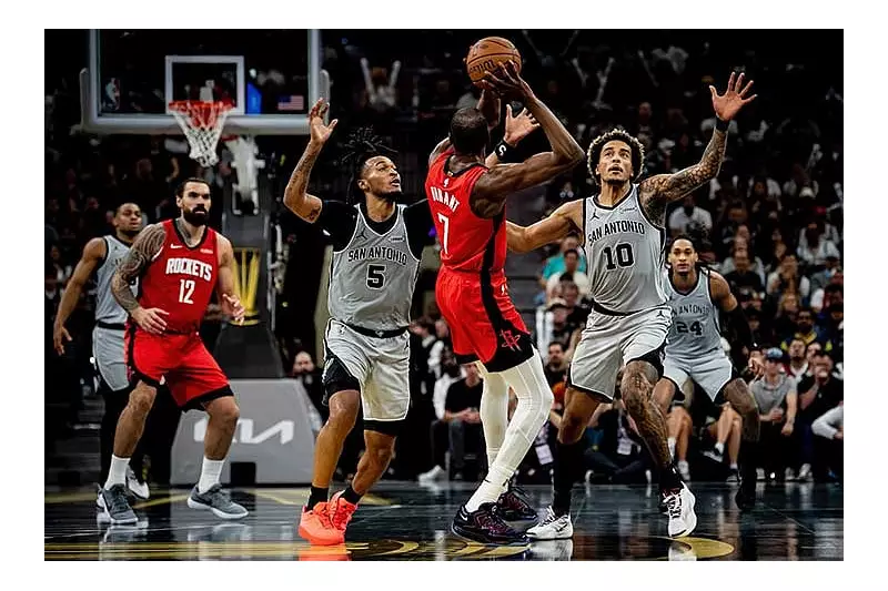 Wembanyama's 22 Points Lead Spurs Over Rockets, End Houston Streak