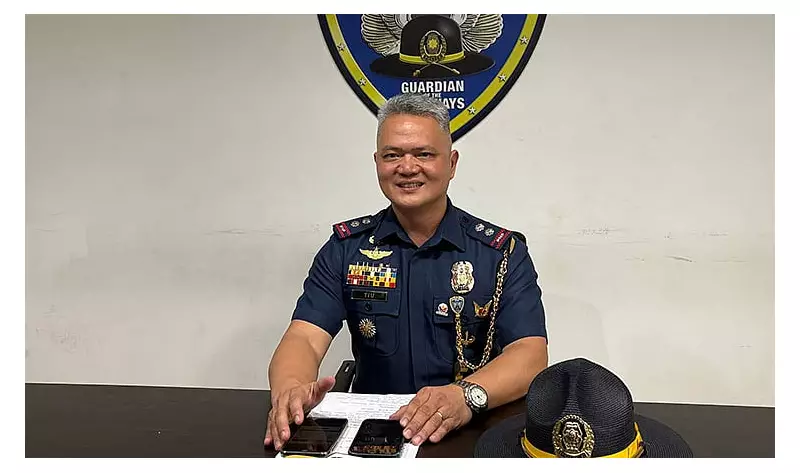 Wildemar Tiu Takes Helm as New HPG 7 Chief in Cebu