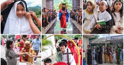 Minglanilla's Young Saints and Angels: A Colorful All Saints' Day Celebration in Cebu